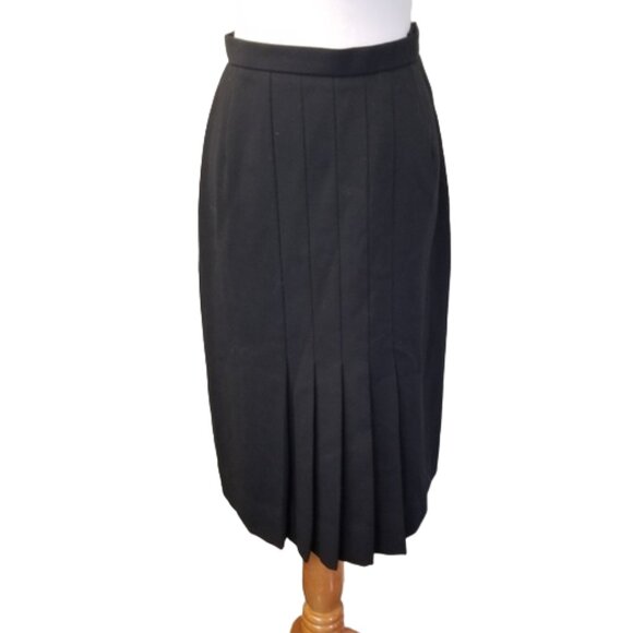 Carlisle 100% Wool pencil skirt women's size 2 (S22)